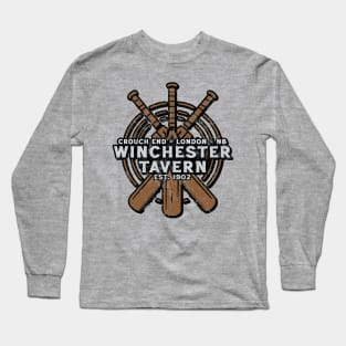 Winchester Tavern /// Vintage Apocalypse Fan Art Long Sleeve T-Shirt